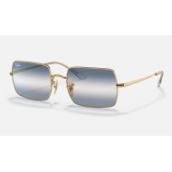 RECTANGLE 1969 BI-GRADIENT
Lenses: Clear Blue Gradient  +  Frame: Gold