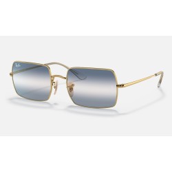 RECTANGLE 1969 BI-GRADIENT
Lenses: Clear Blue Gradient  +  Frame: Gold