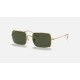 RECTANGLE 1969 LEGEND GOLD
Lenses: Green Classic  +  Frame: Gold