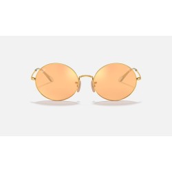 OVAL 1970 MIRROR EVOLVE
Lenses: Orange Photochromic Mirror  +  Frame: Shiny Gold