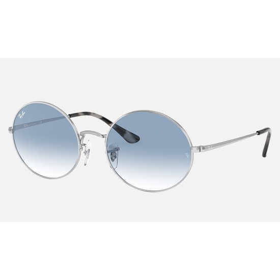 OVAL 1970
Lenses: Light Blue Gradient  +  Frame: Silver