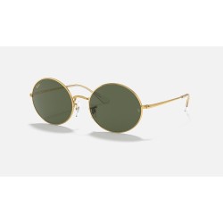 OVAL 1970 LEGEND GOLD
Lenses: Green Classic G-15  +  Frame: Gold