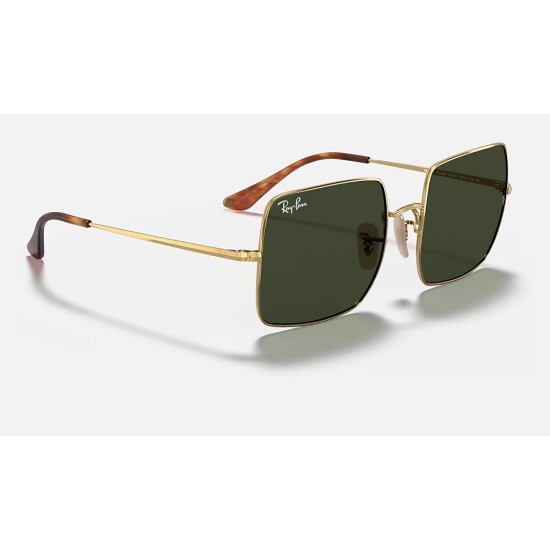 SQUARE 1971 CLASSIC
Lenses: Green Classic  +  Frame: Gold