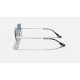 SQUARE 1971 CLASSIC
Lenses: Light Blue Gradient  +  Frame: Silver