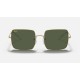 SQUARE 1971 CLASSIC
Lenses: Green Classic G-15  +  Frame: Gold