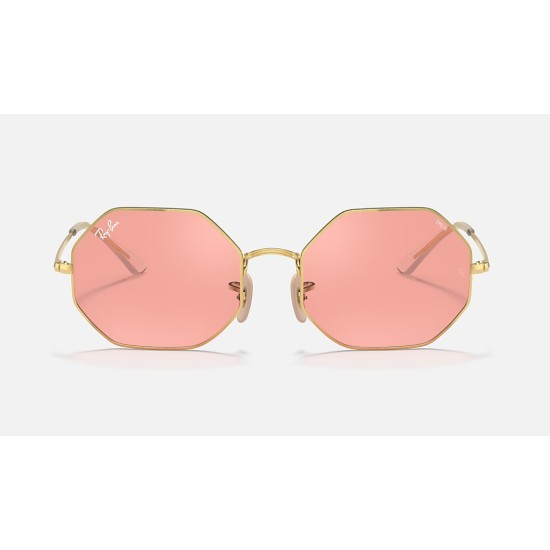 OCTAGON 1972 MIRROR EVOLVE
Lenses: Pink Photochromic Mirror  +  Frame: Shiny Gold