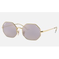 OCTAGON 1972 MIRROR EVOLVE
Lenses: Dark Grey/Gold Photochromic Mirror  +  Frame: Shiny Gold