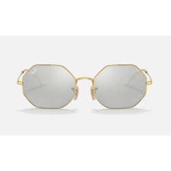 OCTAGON 1972 MIRROR EVOLVE
Lenses: Grey/Blue Photochromic Mirror  +  Frame: Shiny Gold