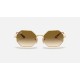 OCTAGON 1972
Lenses: Light Brown Gradient  +  Frame: Gold