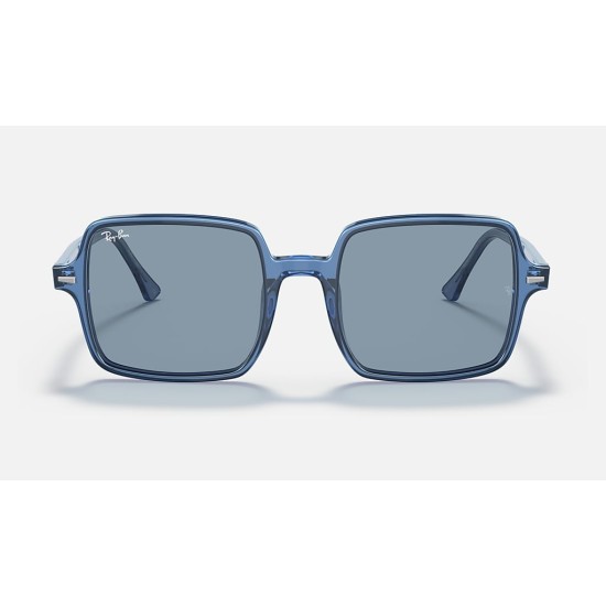 SQUARE II TRUE BLUE
Lenses: Blue Classic  +  Frame: Transparent Blue