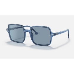 SQUARE II TRUE BLUE
Lenses: Blue Classic  +  Frame: Transparent Blue