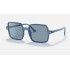 SQUARE II TRUE BLUE
Lenses: Blue Classic  +  Frame: Transparent Blue