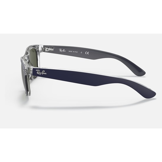 NEW WAYFARER BICOLOR
Lenses: Green Classic G-15  +  Frame: Blue