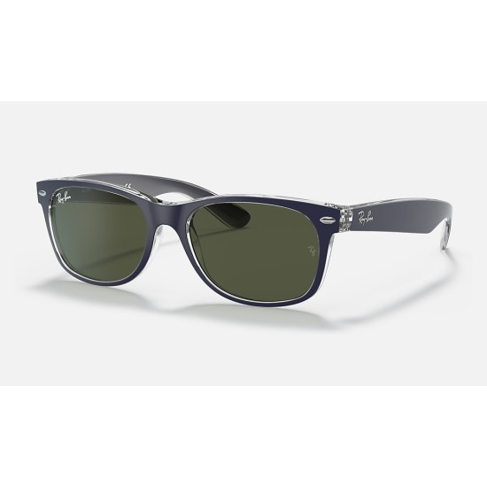 NEW WAYFARER BICOLOR
Lenses: Green Classic G-15  +  Frame: Blue