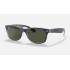 NEW WAYFARER BICOLOR
Lenses: Green Classic G-15  +  Frame: Blue