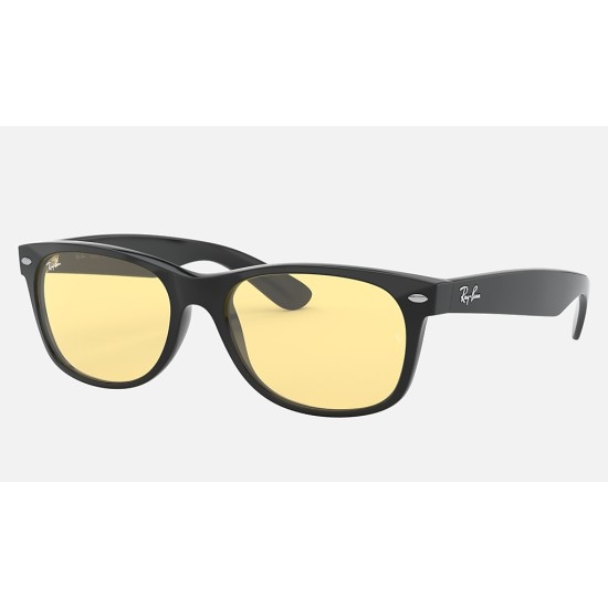 NEW WAYFARER WASHED LENSES
Lenses: Yellow Classic  +  Frame: Black