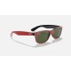 RB2132M SCUDERIA FERRARI COLLECTION
Lenses: Green Classic  +  Frame: Red