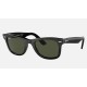 ORIGINAL WAYFARER BIO-ACETATE
Lenses: Green Classic  +  Frame: Black
