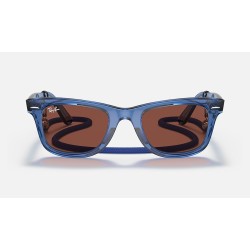 ORIGINAL WAYFARER COLORBLOCK
Lenses: Red Classic  +  Frame: Transparent Blue
