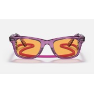 ORIGINAL WAYFARER COLORBLOCK
Lenses: Orange Classic  +  Frame: Transparent Violet