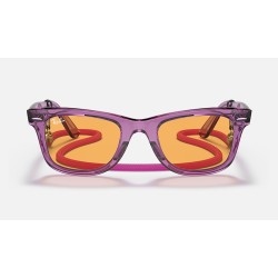 ORIGINAL WAYFARER COLORBLOCK
Lenses: Orange Classic  +  Frame: Transparent Violet