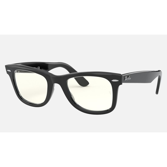 WAYFARER CLEAR EVOLVE
Lenses: Grey Photochromic Classic  +  Frame: Shiny Black