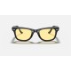 ORIGINAL WAYFARER WASHED LENSES
Lenses: Yellow Classic  +  Frame: Black