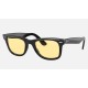 ORIGINAL WAYFARER WASHED LENSES
Lenses: Yellow Classic  +  Frame: Black