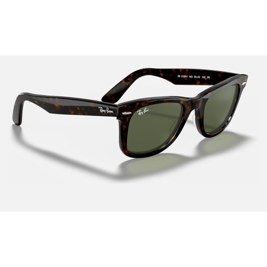 ORIGINAL WAYFARER CLASSIC
Lenses: Green Classic G-15  +  Frame: Tortoise