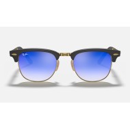 CLUBMASTER FOLDING FLASH LENSES GRADIENT
Lenses: Blue Mirror  +  Frame: Black