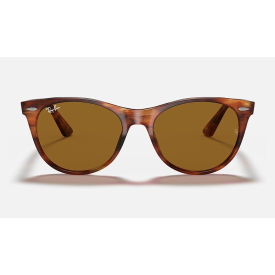 WAYFARER II CLASSIC
Lenses: Brown Classic  +  Frame: Striped Havana