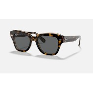 STATE STREETLenses: Dark Grey Classic  +  Frame: Brown Tortoise
