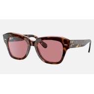 STATE STREET @COLLECTION
Lenses: Violet Photochromic Classic  +  Frame: Havana On Transparent Pink
