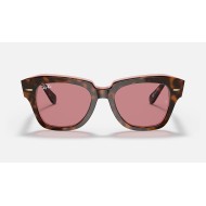 STATE STREET @COLLECTION
Lenses: Violet Photochromic Classic  +  Frame: Havana On Transparent Pink