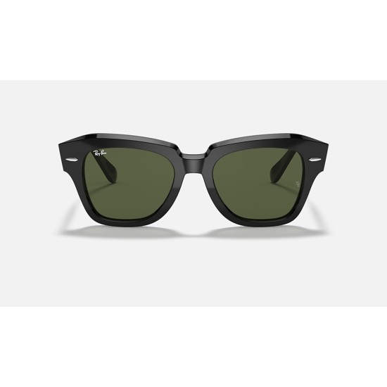 State StreetLenses: Green Classic  +  Frame: Black