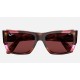 NOMAD PINK FLUO
Lenses: Pink Classic  +  Frame: Striped Havana and Pink Fluo
