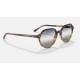 THALIA BI-GRADIENT
Lenses: Blue/Grey Gradient  +  Frame: Brown Havana