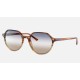 THALIA BI-GRADIENT
Lenses: Blue/Brown Gradient  +  Frame: Brown Havana
