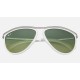 OLYMPIAN AVIATOR HD60
Lenses: Green Gradient  +  Frame: White