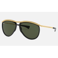 AVIATOR OLYMPIAN
Lenses: Green Classic G-15  +  Frame: Black