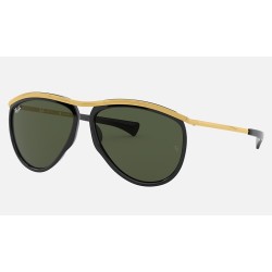 AVIATOR OLYMPIAN
Lenses: Green Classic G-15  +  Frame: Black