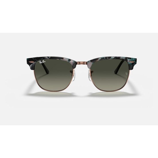 CLUBMASTER FLECK
Lenses: Grey Gradient  +  Frame: Spotted Grey/Green