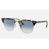 CLUBMASTER FLECK
Lenses: Light Blue Gradient  +  Frame: Yellow Havana