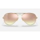 AVIATOR LARGE METAL
Lenses: Copper Mirror  +  Frame: Gold