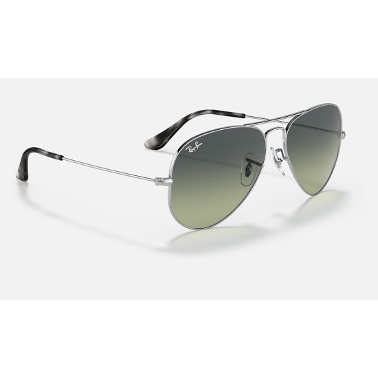 AVIATOR @Collection
Lenses: Green/Blue Gradient  +  Frame: Silver