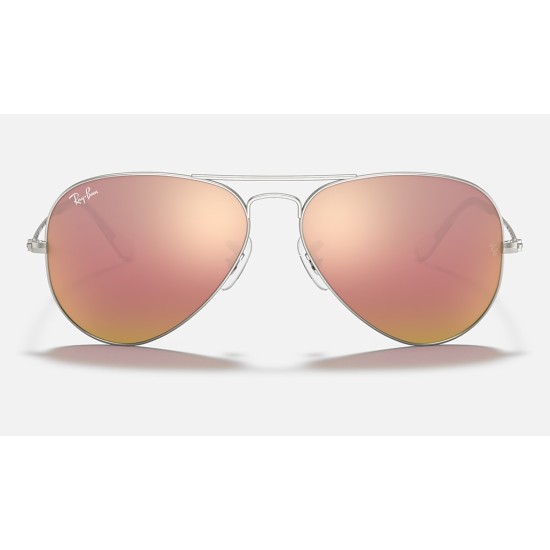 AVIATOR FLASH LENSES
Lenses: Copper Mirror  +  Frame: Silver