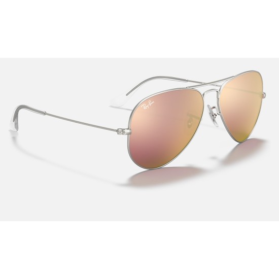 AVIATOR FLASH LENSES
Lenses: Copper Mirror  +  Frame: Silver
