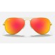 AVIATOR FLASH LENSES
Lenses: Orange Mirror  +  Frame: Gold