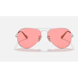 AVIATOR WASHED EVOLVE
Lenses: Pink Photochromic Classic  +  Frame: Silver