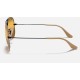 AVIATOR MIRROR
Lenses: Yellow Mirror  +  Frame: Matte Beige On Black